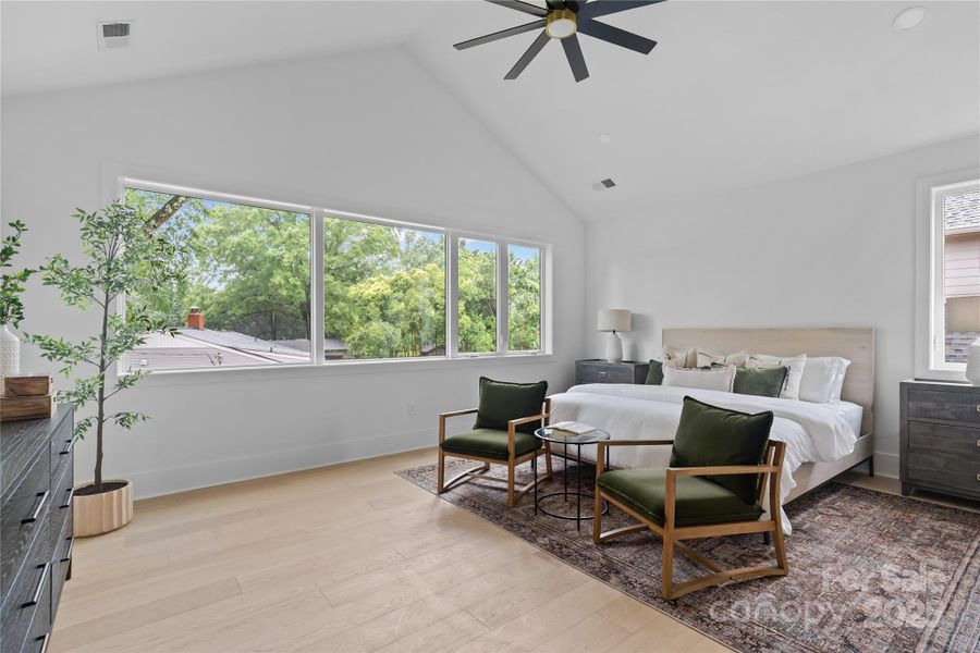 Furnished interior view inside a new home in , Charlotte (Image 31).