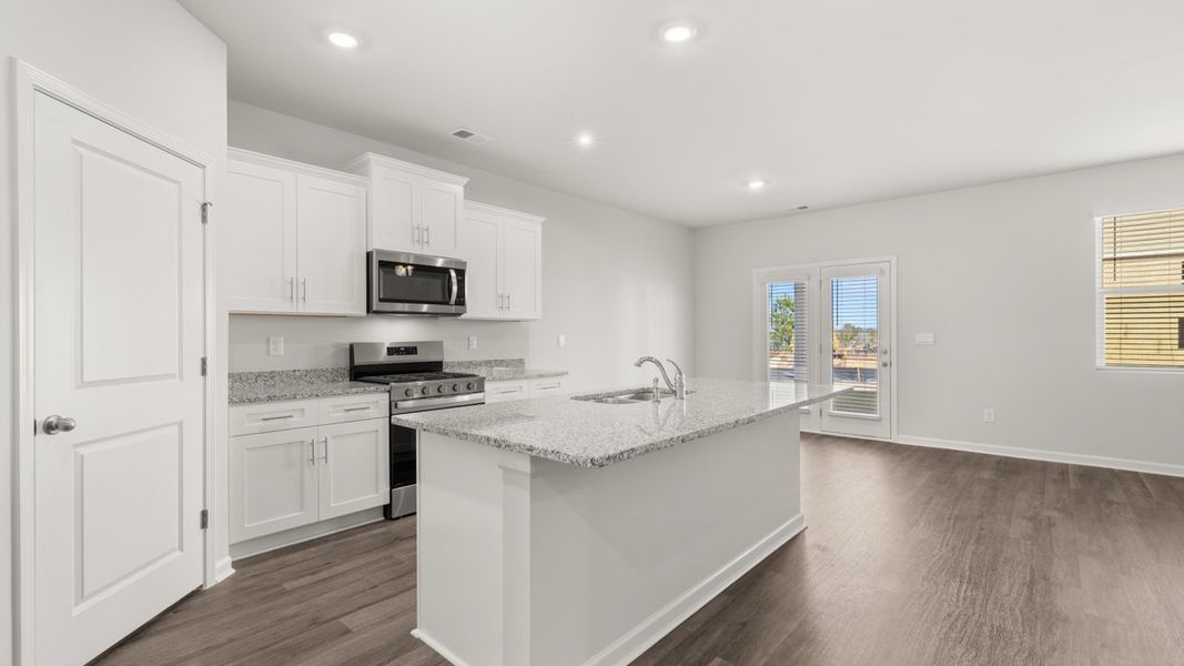 Furnished interior view inside a new home in Estates at Deer Hollow, Grovetown (Image 3).
