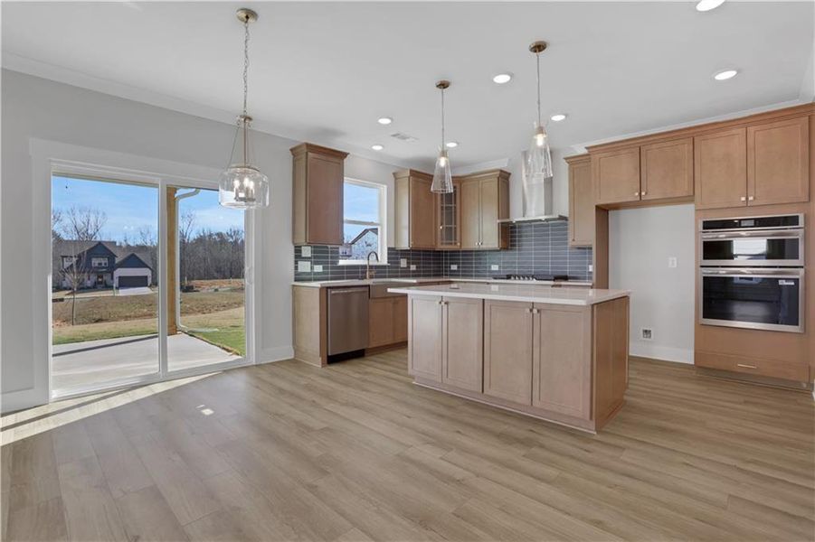 Furnished interior view inside a new home in Twin Lakes, Hoschton (Image 8).
