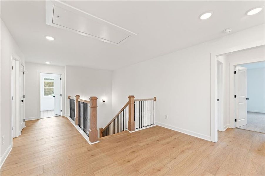 Spacious, unfurnished interior of a new home in Prescott Manor, Canton (Image 27).