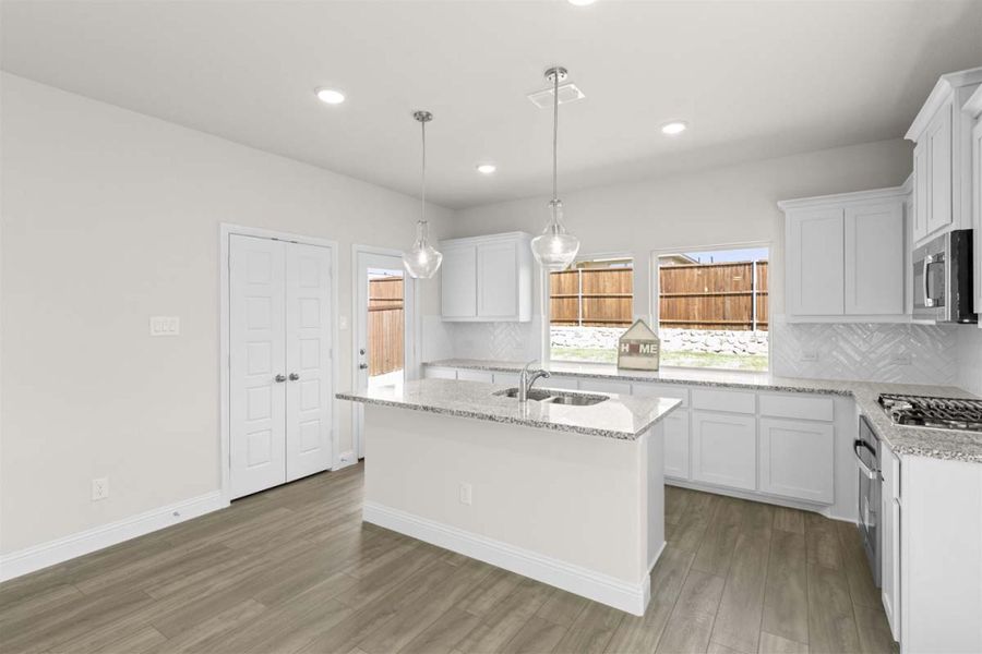 Representative furnished interior of a home built from the Archer by Pacesetter Homes in Leonard Trails, Anna (Image 6). Representative furnished interior of a home built from the Archer by Pacesetter Homes in Leonard Trails, Anna (Image 6).