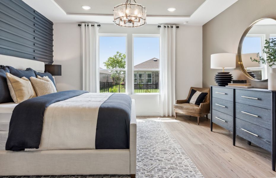 Representative furnished interior of a home built from the Prestige by Del Webb in Del Webb Austin at Lost Pines, Bastrop (Image 19). Representative furnished interior of a home built from the Prestige by Del Webb in Del Webb Austin at Lost Pines, Bastrop (Image 19).