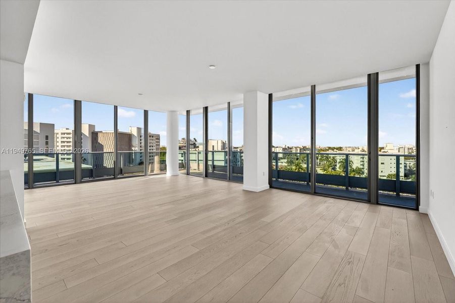 Spacious, unfurnished interior of a new home in , Bay Harbor Islands (Image 18).