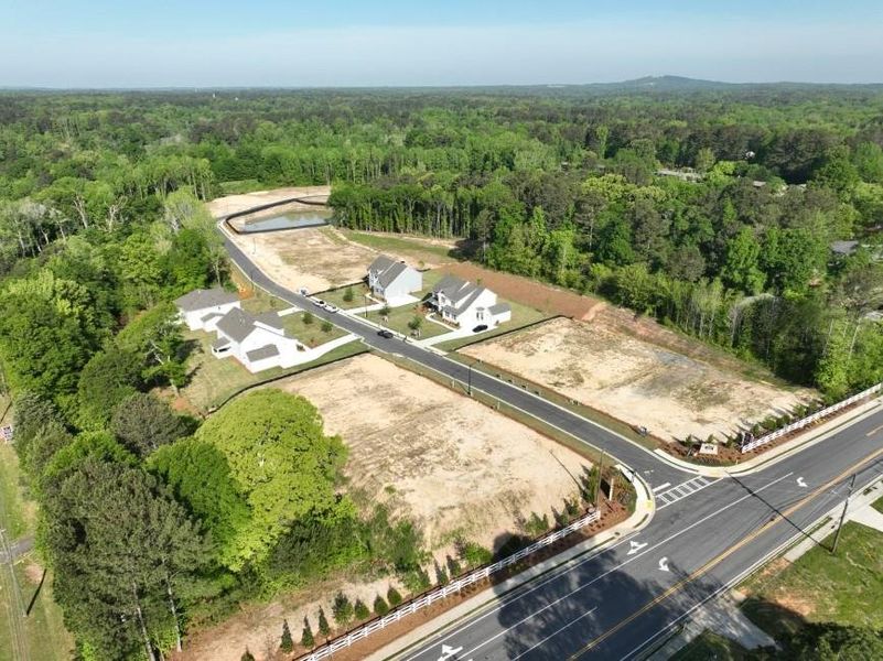 Site preparation for new homesites in Oak Valley Estates, Marietta (Image 72).