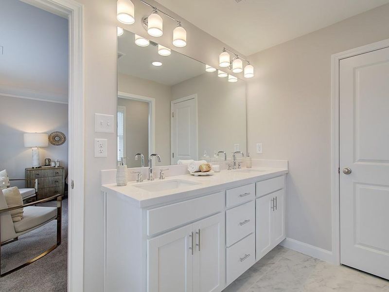 Furnished interior view inside a new home in Cherokee Township, Acworth (Image 5).