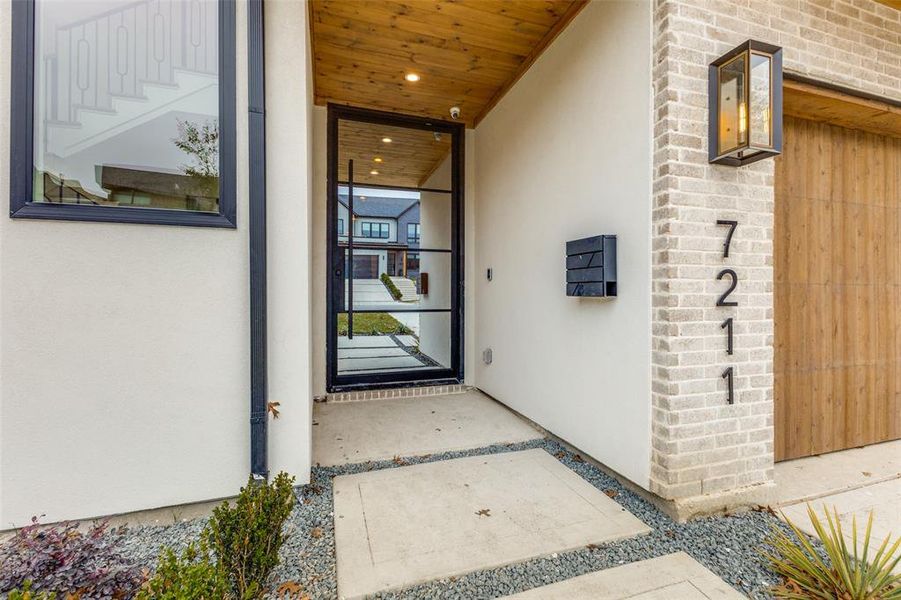 Exterior details and patio area of a home in , Dallas (Image 25). Exterior details and patio area of a home in , Dallas (Image 25).