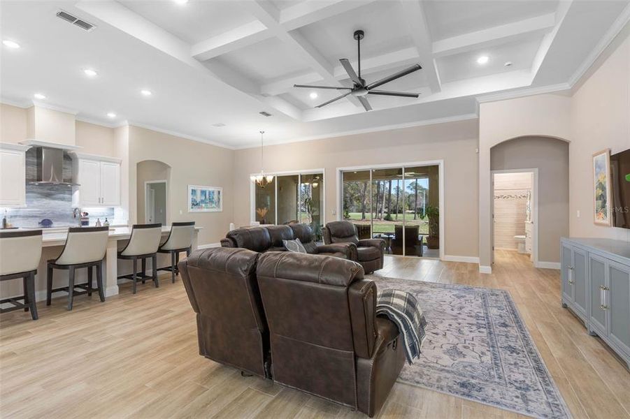 Furnished interior view inside a new home in , Palm Coast (Image 12).