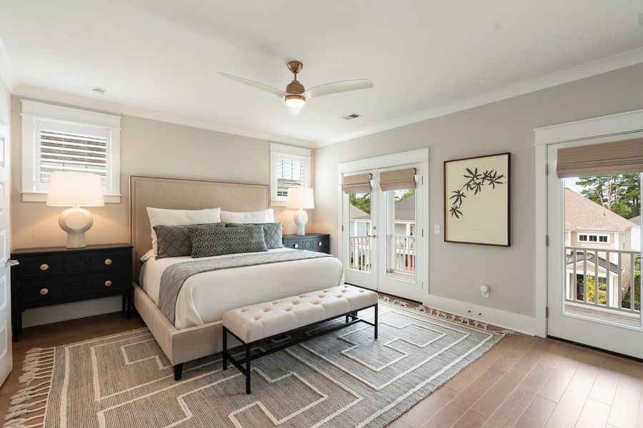 Furnished interior view inside a new home in , Mount Pleasant (Image 7).