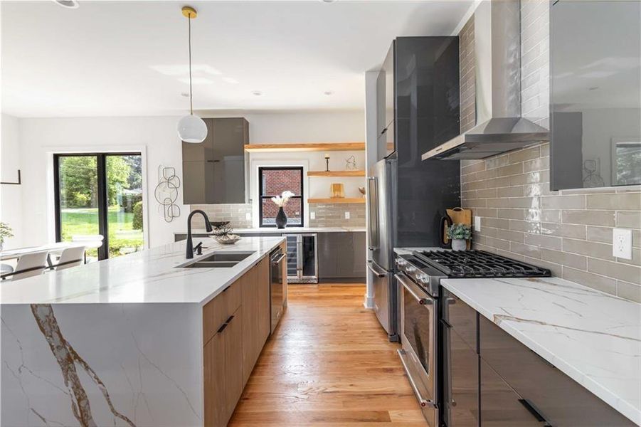 Furnished interior view inside a new home in , Decatur (Image 38).