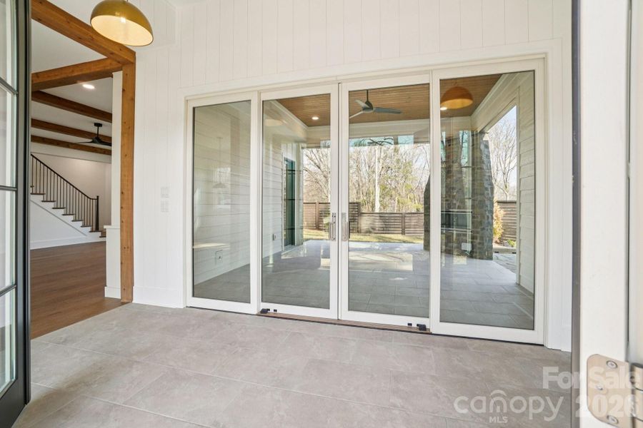 Exterior details and patio area of a home in , Brevard (Image 4).