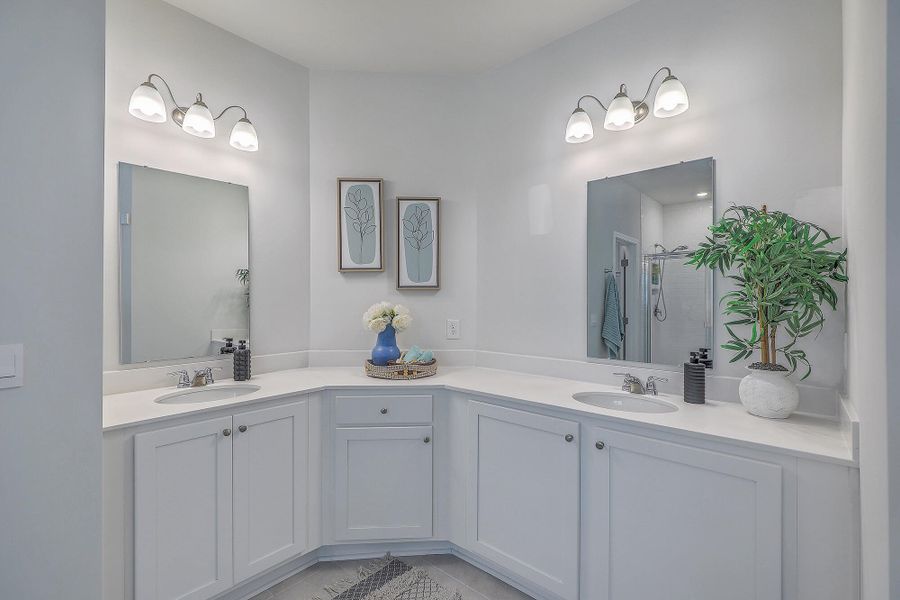 Furnished interior view inside a new home in The Ponds, Summerville (Image 16). Furnished interior view inside a new home in The Ponds, Summerville (Image 16).