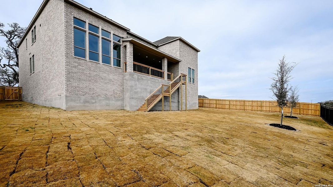 Exterior details and patio area of a home in Johnson Ranch, Bulverde (Image 21). Exterior details and patio area of a home in Johnson Ranch, Bulverde (Image 21).