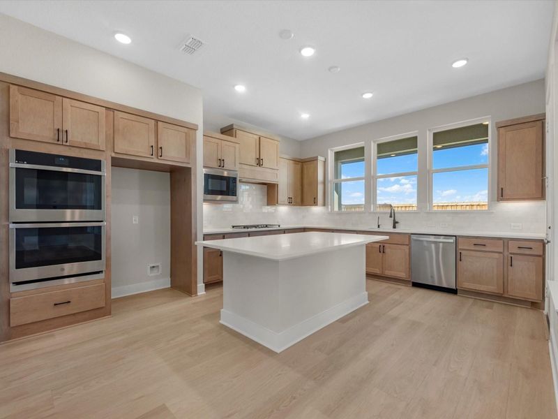 Furnished interior view inside a new home in Dunham Pointe 60′, Cypress (Image 6).