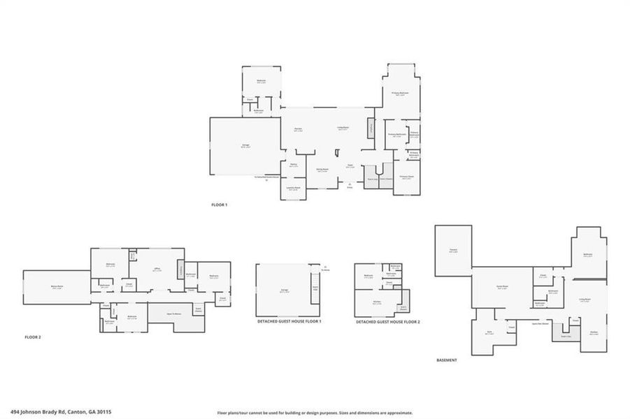 2D floor plan layout of this home in , Canton, GA (Image 41).