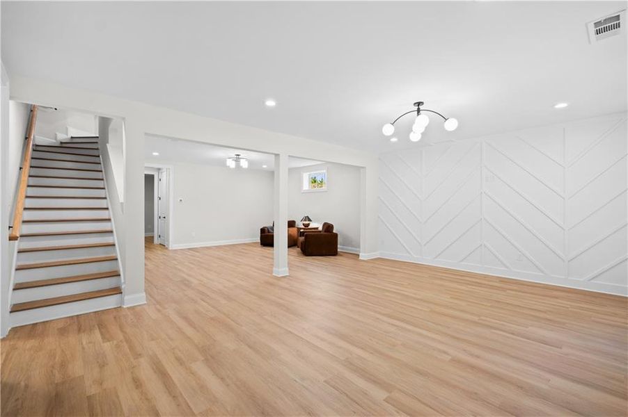Spacious, unfurnished interior of a new home in Laurel View, Suwanee (Image 60). Spacious, unfurnished interior of a new home in Laurel View, Suwanee (Image 60).