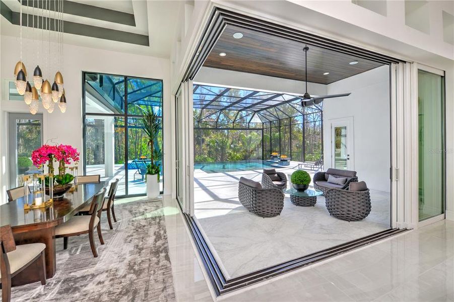 Exterior details and patio area of a home in The Estates at Brown's Landing, Port Orange (Image 25).