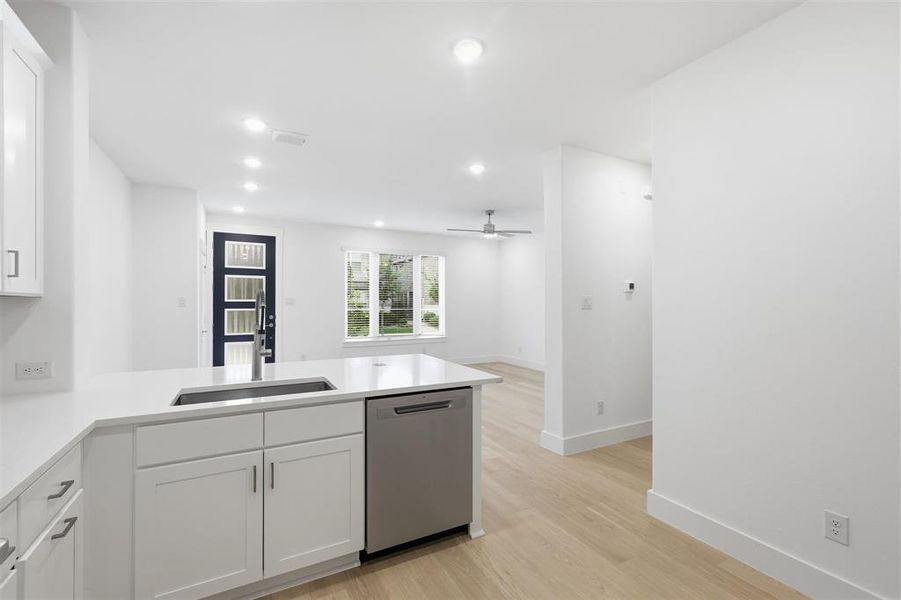 Furnished interior view inside a new home in , Arlington (Image 10).