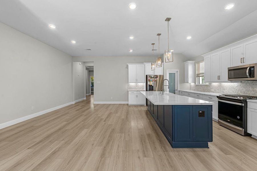 Furnished interior view inside a new home in , Humble (Image 12).