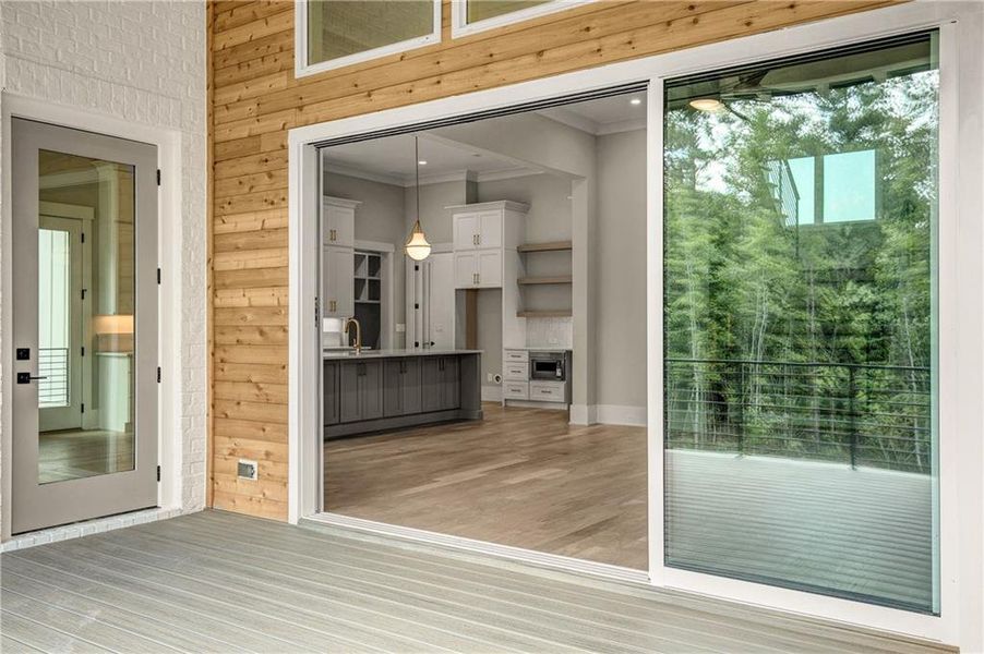 Exterior details and patio area of a home in , Newnan (Image 37).