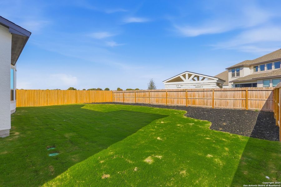 Exterior details and patio area of a home in Legacy at Lake Dunlap, New Braunfels (Image 30). Exterior details and patio area of a home in Legacy at Lake Dunlap, New Braunfels (Image 30).