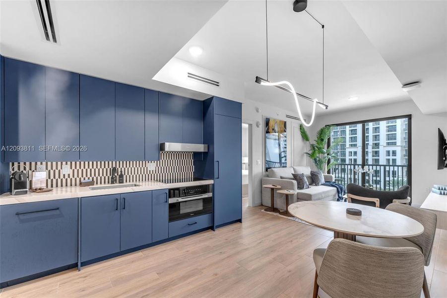 Furnished interior view inside a new home in , Coral Gables (Image 6).