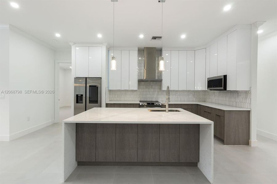 Furnished interior view inside a new home in , Naples (Image 5).