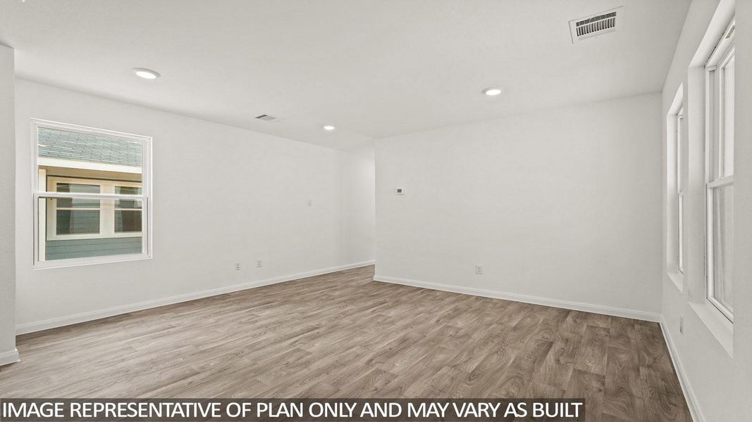 Spacious, unfurnished interior of a new home in Gemini, Splendora (Image 8).