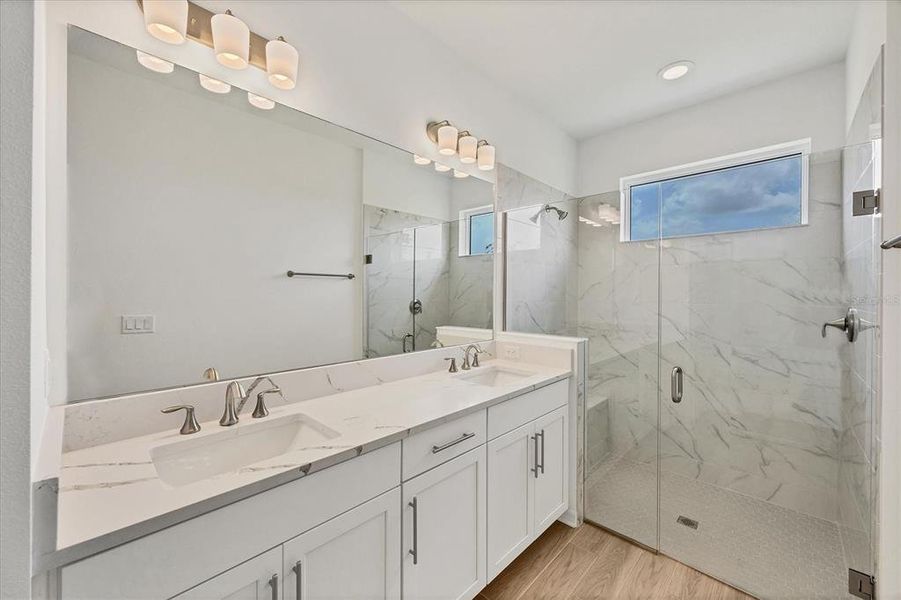 Furnished interior view inside a new home in Sweetwater at Lakewood Ranch, Bradenton (Image 8).