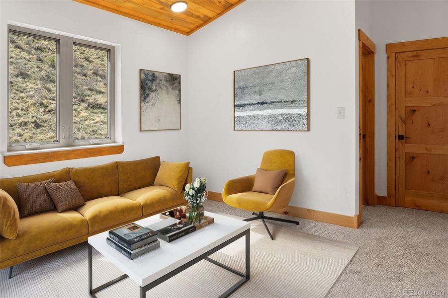 Virtually Staged Loft