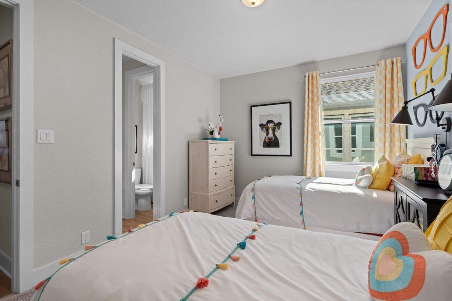 Furnished interior view inside a new home in Esperanza, Boerne (Image 9).