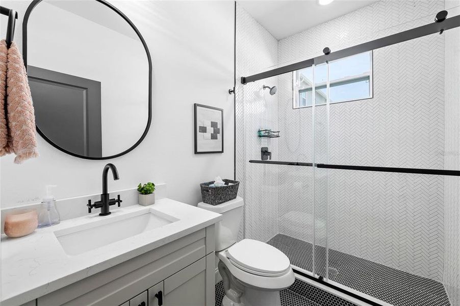 Furnished interior view inside a new home in , Tampa (Image 18). Furnished interior view inside a new home in , Tampa (Image 18).