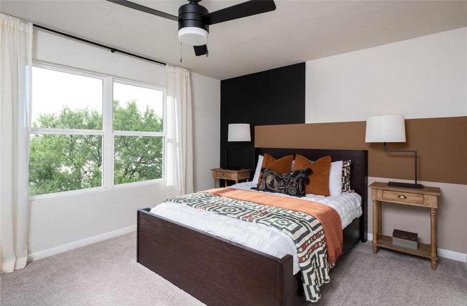 Furnished interior view inside a new home in Covered Bridge, Hutto (Image 4).