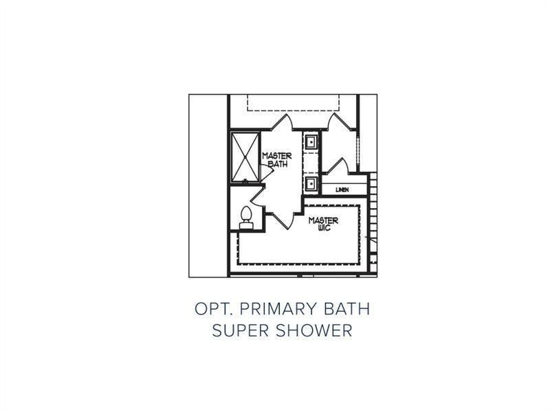 2D floor plan layout of this home in Sutton's Landing, Statham, GA (Image 18).