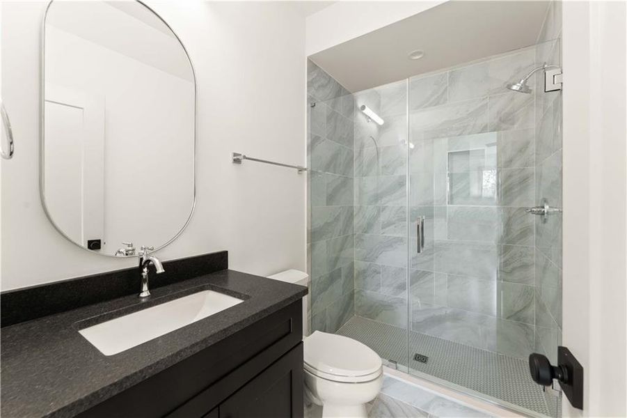 Furnished interior view inside a new home in , Decatur (Image 46).