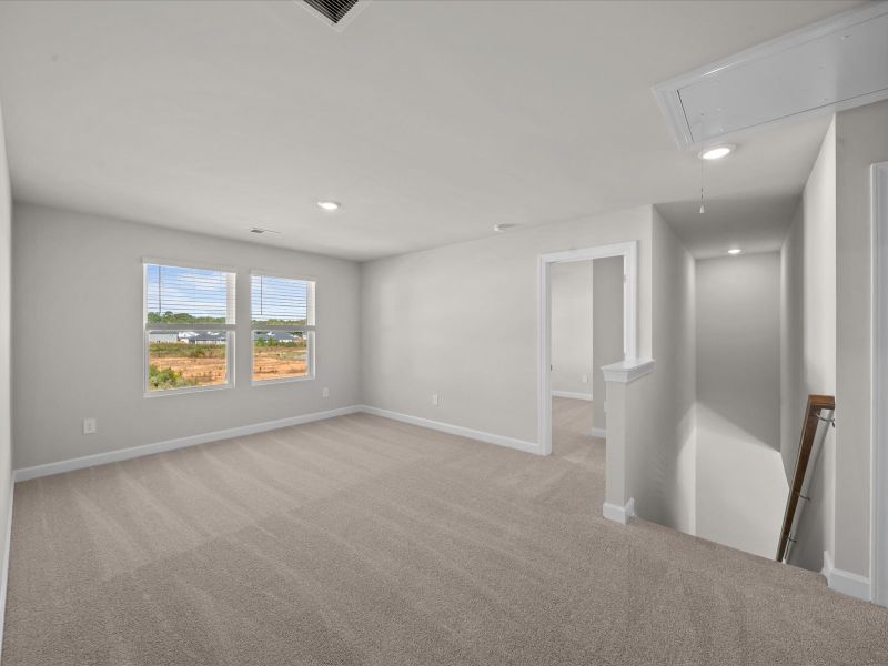 Spacious, unfurnished interior of a new home in Vickery Station, Woodruff (Image 12).
