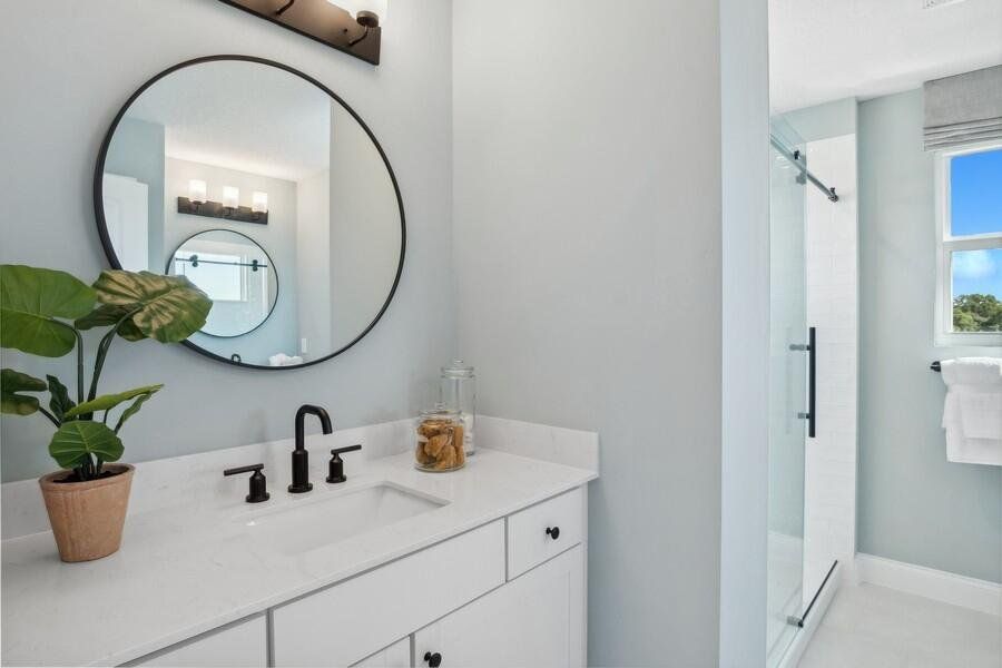 Furnished interior view inside a new home in , Stuart (Image 13).