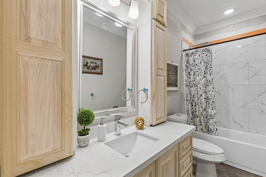 Furnished interior view inside a new home in , New Caney (Image 10).