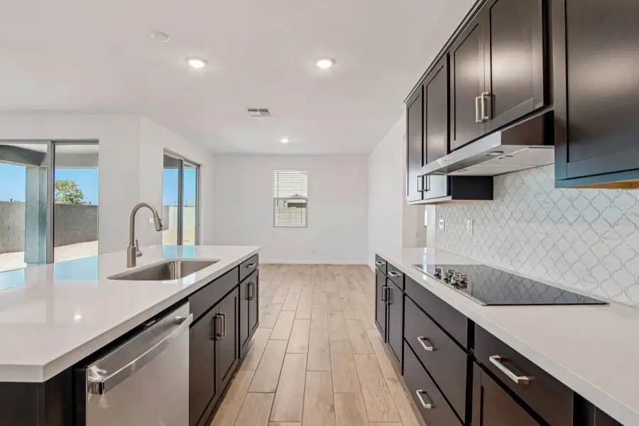 Kitchen featuring the Roosevelt Collection. Finishes and options may vary by community