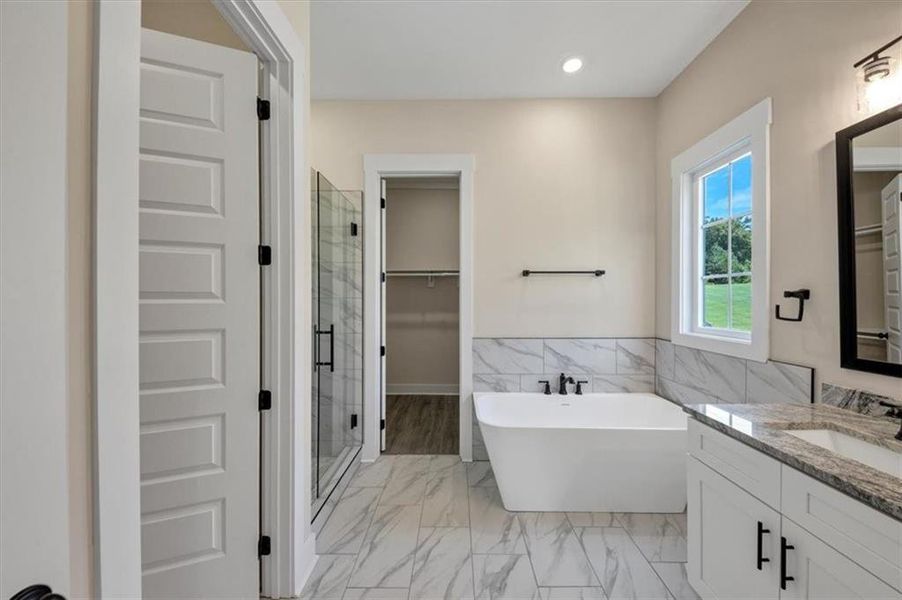 Furnished interior view inside a new home in , Ball Ground (Image 15).