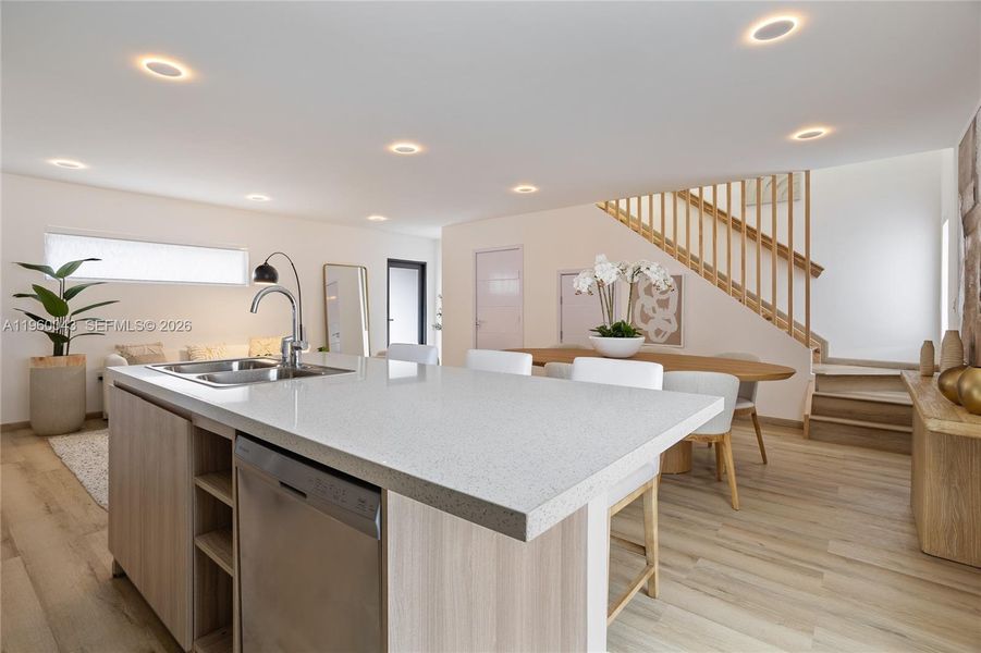 Furnished interior view inside a new home in , Florida City (Image 11).