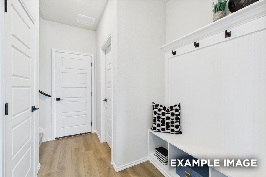 Representative furnished interior of a home built from the The Florence C by Davidson Homes LLC in Buffalo Way Villas, Houston (Image 16).