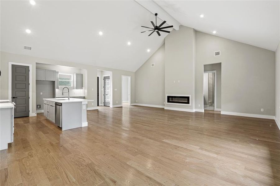 Furnished interior view inside a new home in , Whitney (Image 8). Furnished interior view inside a new home in , Whitney (Image 8).