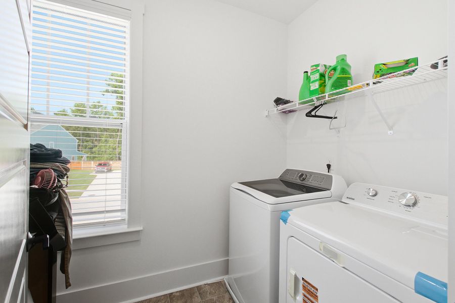 Furnished interior view inside a new home in Homecoming, Ravenel (Image 14).