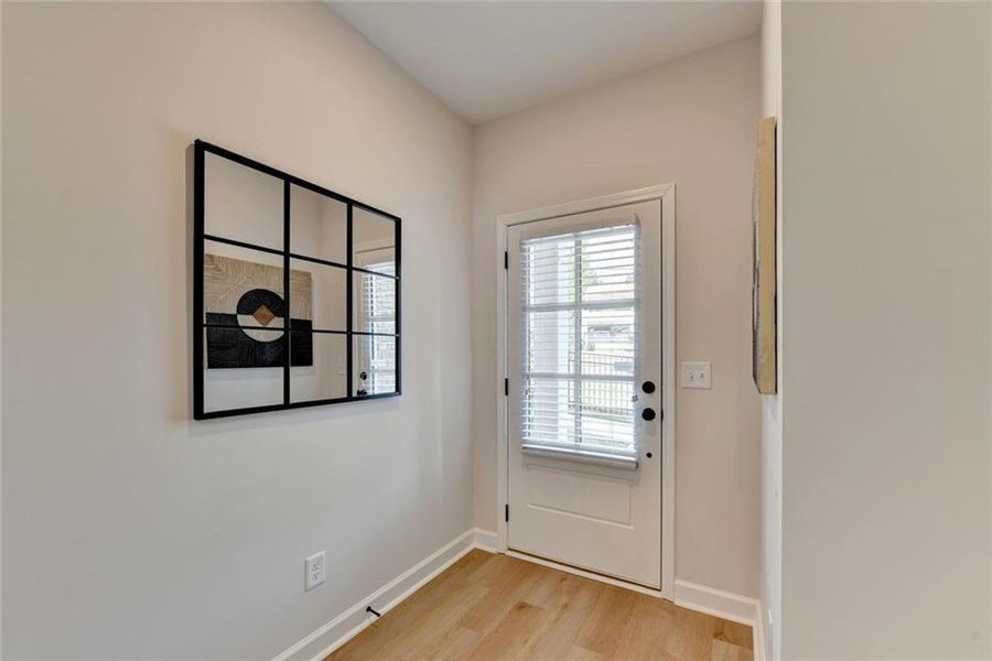 Spacious, unfurnished interior of a new home in East Park Village, Kennesaw (Image 22). Spacious, unfurnished interior of a new home in East Park Village, Kennesaw (Image 22).