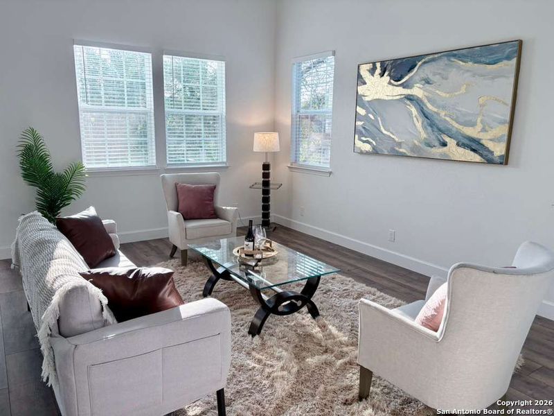 Furnished interior view inside a new home in , Spring Branch (Image 5).