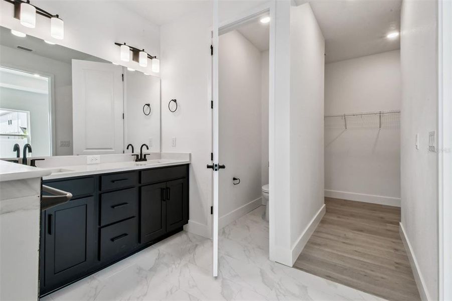 Furnished interior view inside a new home in The Peninsula at Rhodine Lake, Riverview (Image 6).