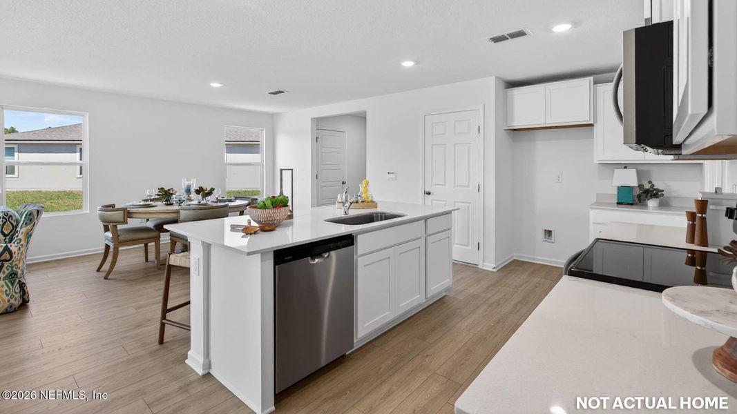 Furnished interior view inside a new home in The Arbors, Jacksonville (Image 15).