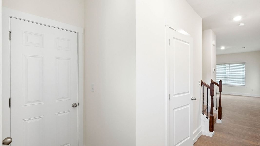 Spacious, unfurnished interior of a new home in Macon Townhomes, Seymour (Image 16). Spacious, unfurnished interior of a new home in Macon Townhomes, Seymour (Image 16).