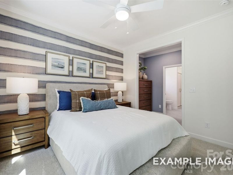 Furnished interior view inside a new home in Enclave at Belmont, Belmont (Image 13). Furnished interior view inside a new home in Enclave at Belmont, Belmont (Image 13).