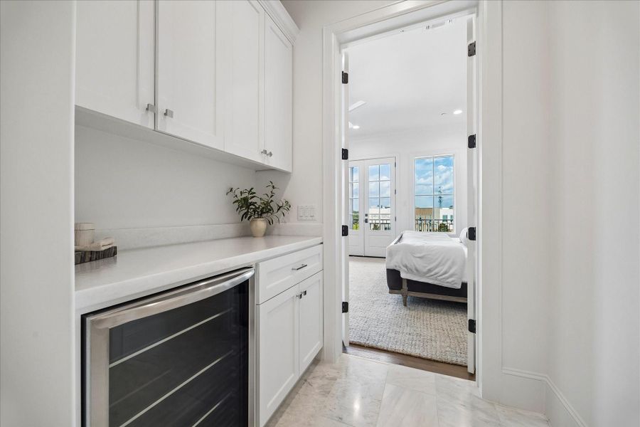 Furnished interior view inside a new home in , Southside Place (Image 27). Furnished interior view inside a new home in , Southside Place (Image 27).